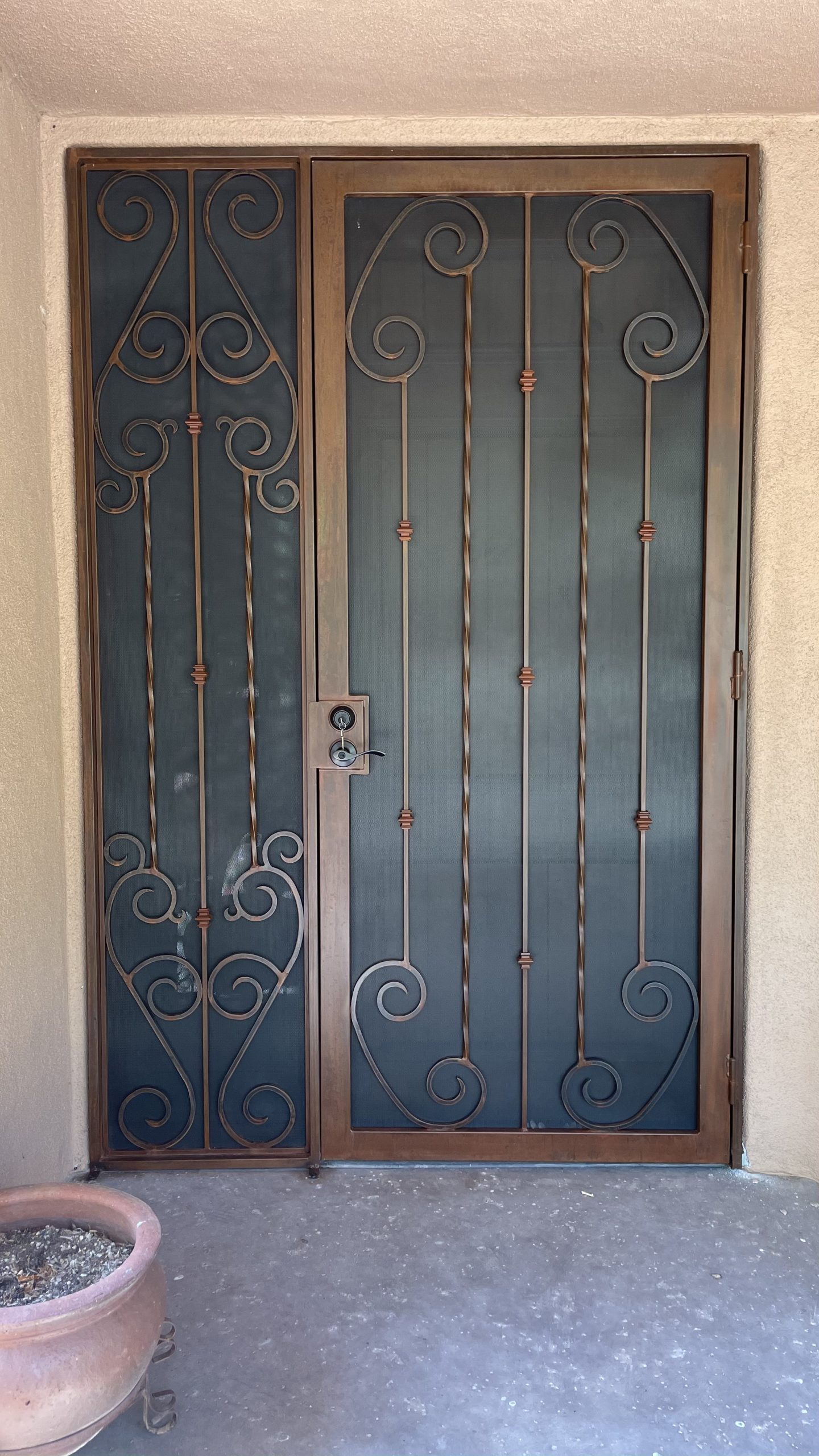 Screen Doors Montoya's Ornamental Ironworks